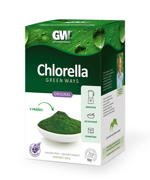 chlorella v prasku
